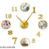 Clock stickers Photo circles My Wall Clock